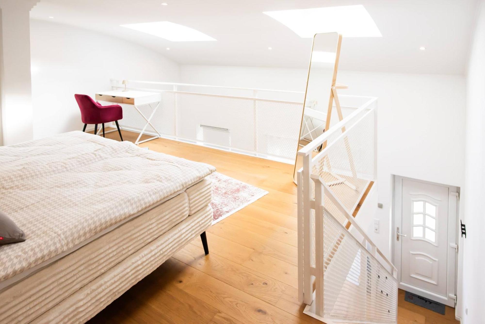 Loftartige Wohnung In Augsburg-Pfersee Eksteriør bilde